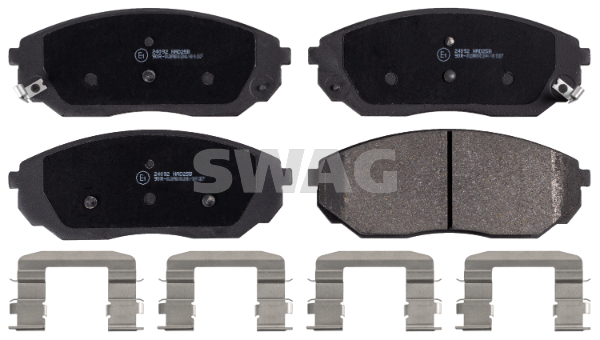 set placute frana,frana disc 91 91 6471 SWAG